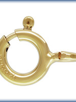 7mm Spring Clasp, 14k Gold Filled Qty 6