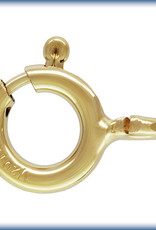 7mm Spring Clasp, 14k Gold Filled Qty 6