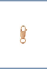 8x3mm Lobster Clasp 14k Rose Gold Filled Qty 4