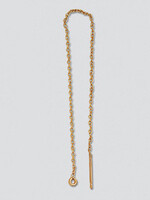 3'' Threader Earrings 14k Gold Filled pair