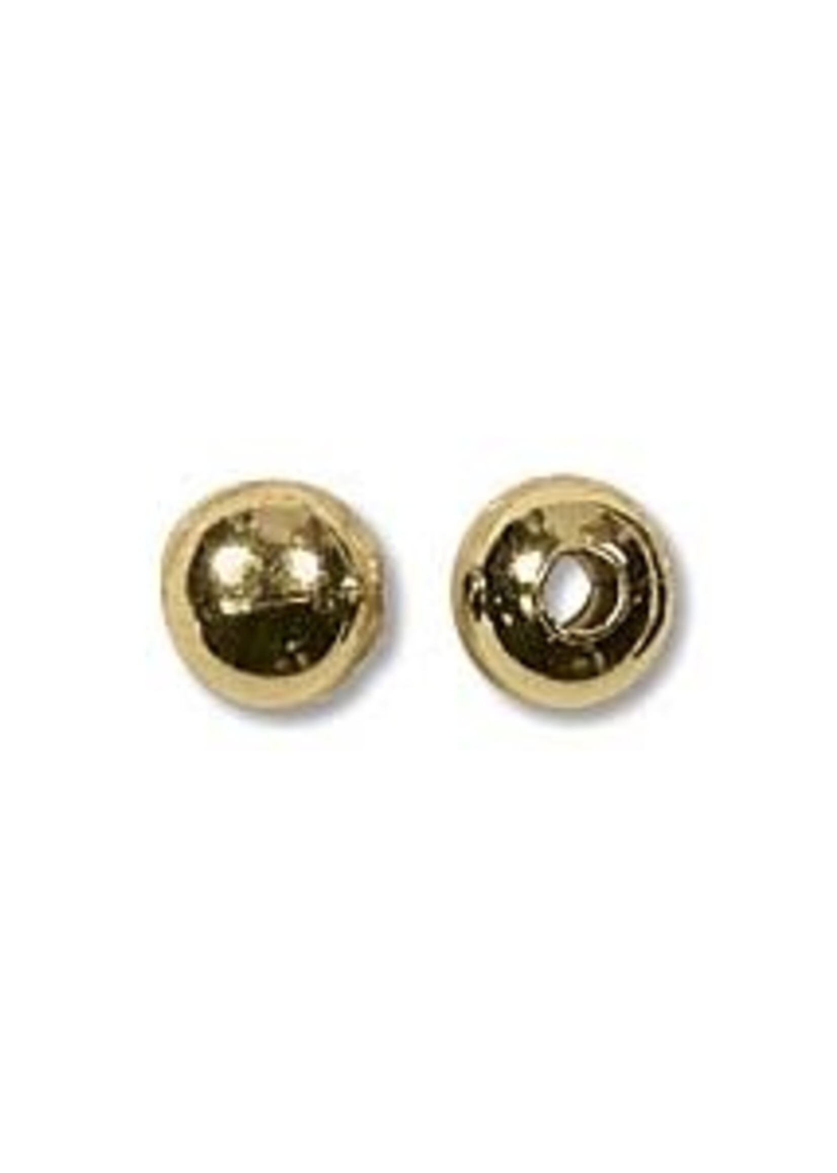 5mm Rounds Gold Plate Qty 24