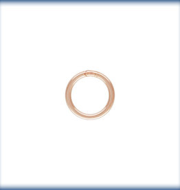 5mm Closed Ring 20ga, 14k Rose Gold Filled Qty 10
