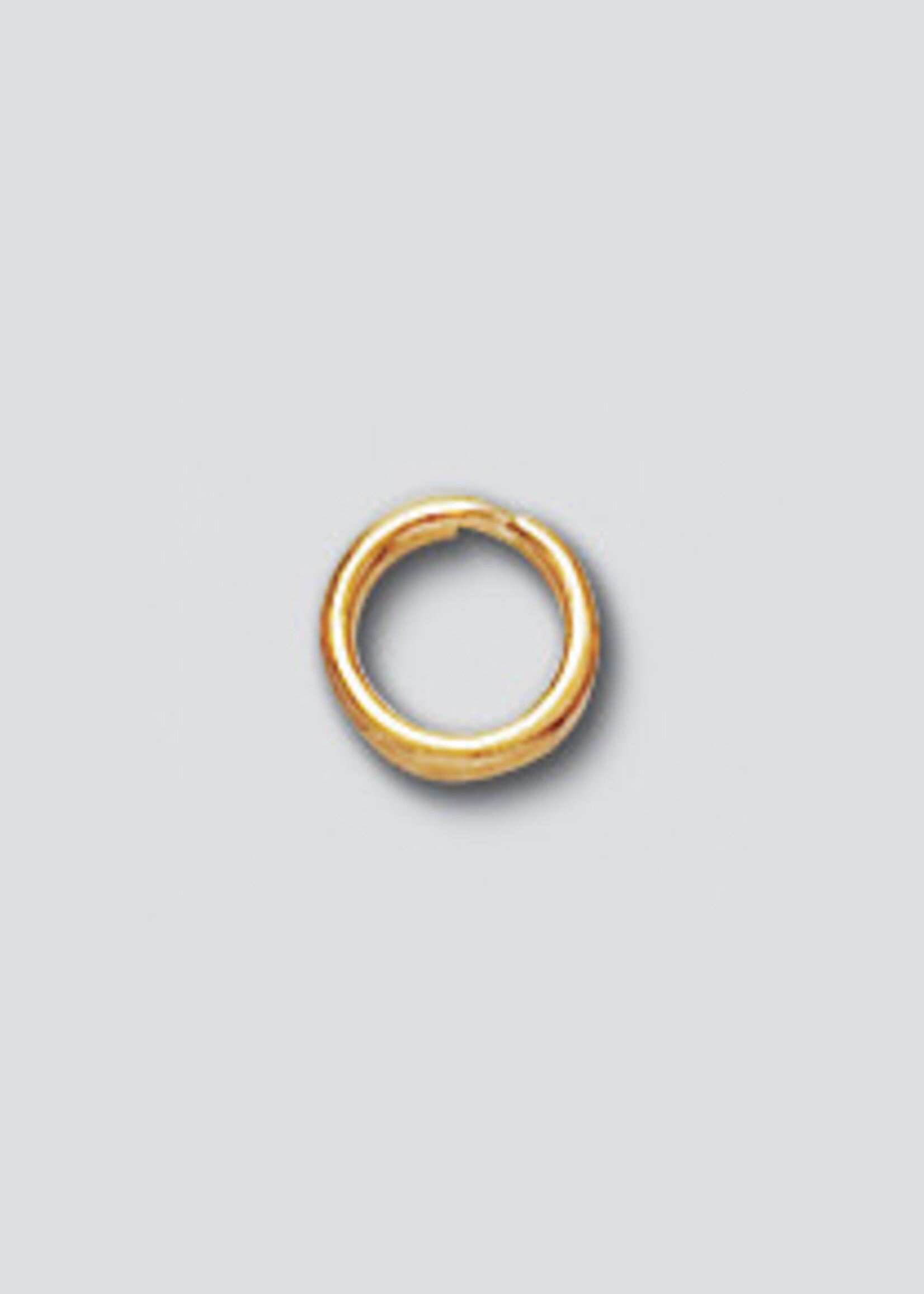 5mm Split Rings 14k Gold Filled Qty 10