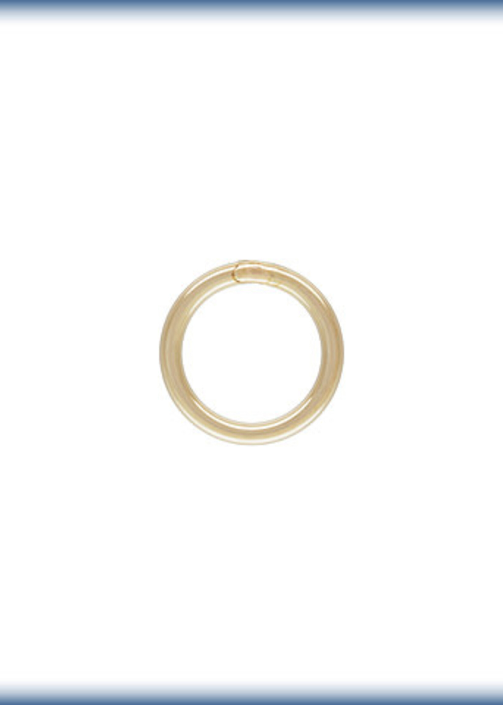 5mm Closed Ring 22 ga Gold Filled Qty 10