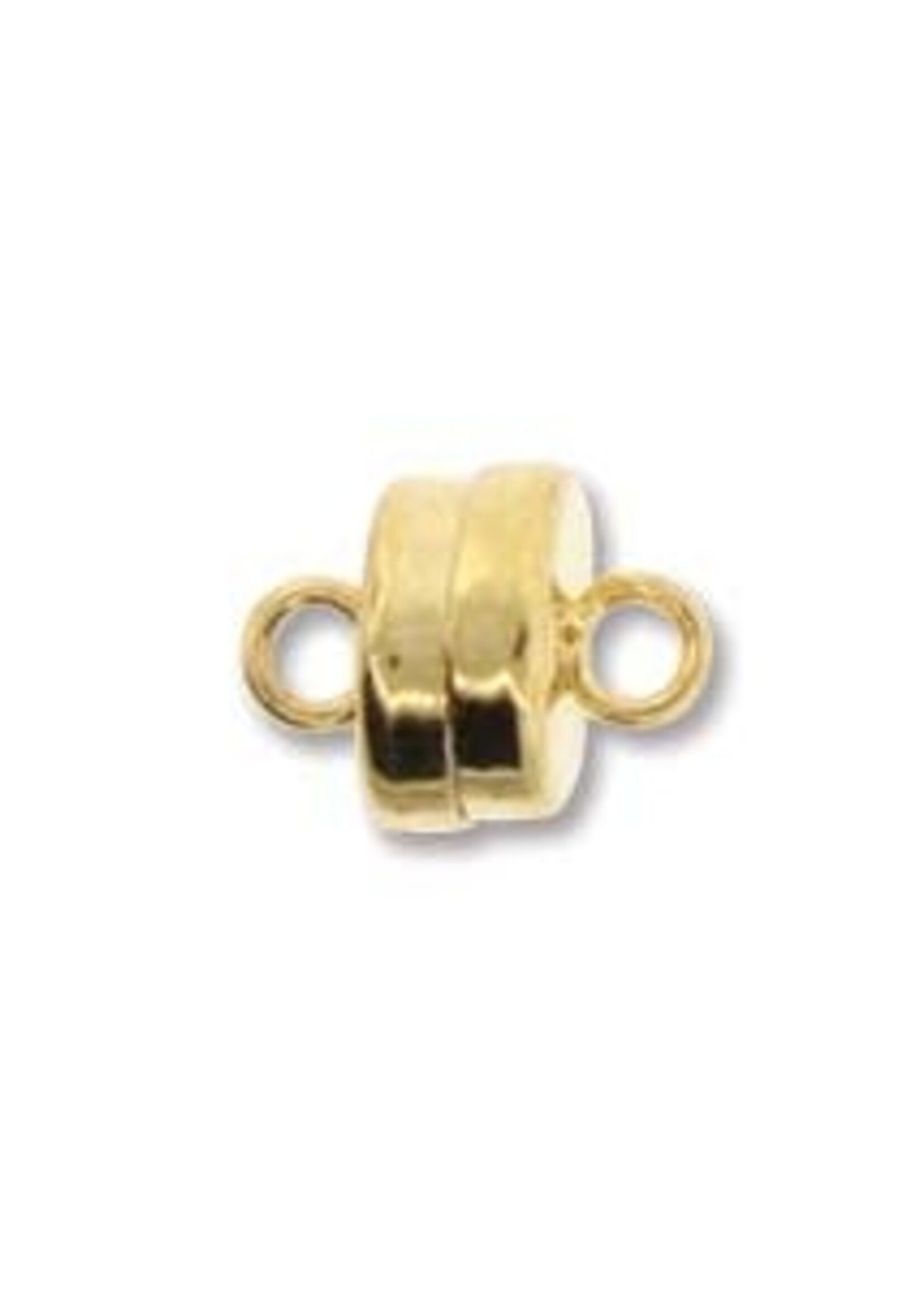 7mm Magnetic Clasp Gold Plate Qty 3