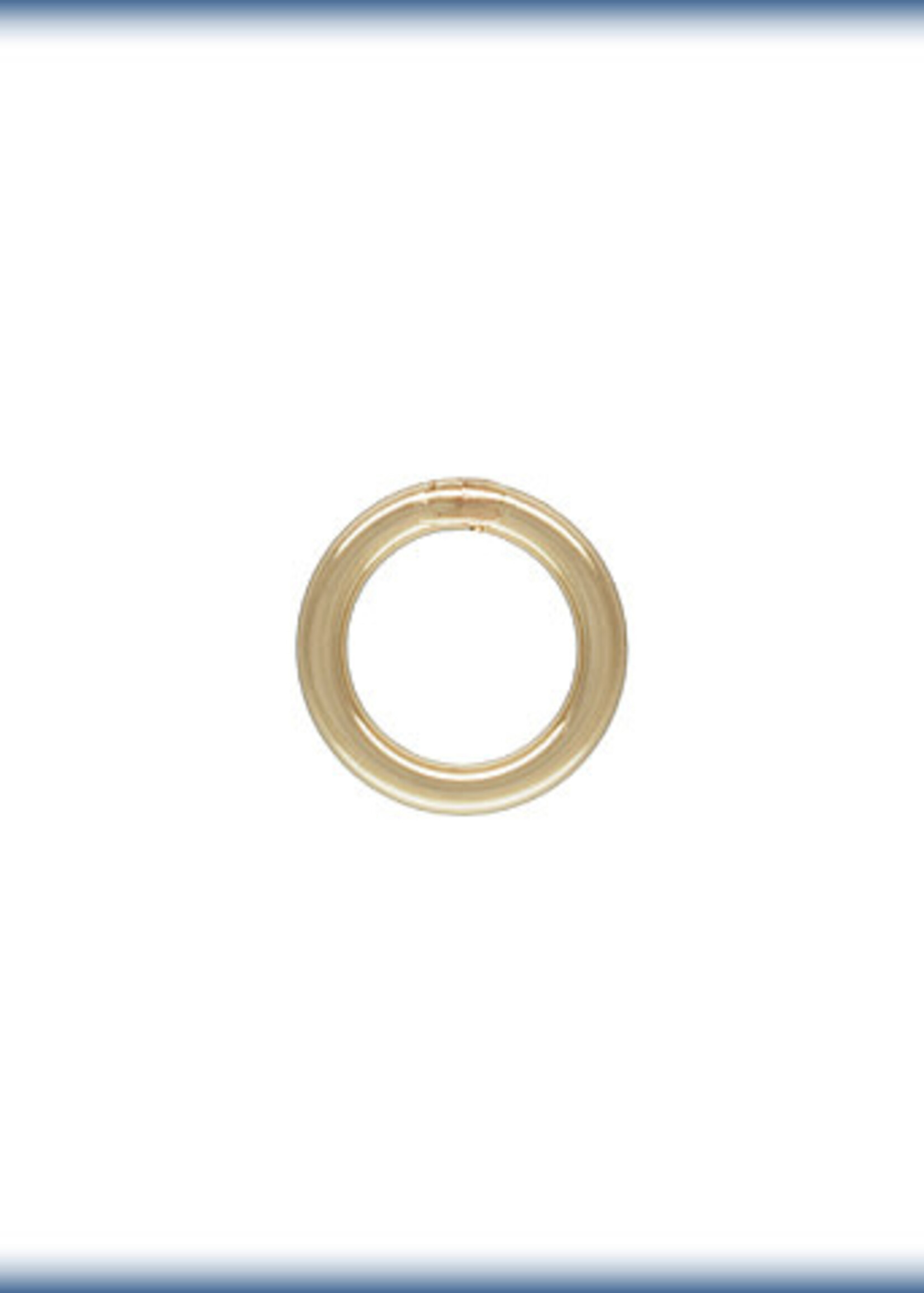 4mm Closed Rings 22ga 14k Gold Filled Qty 10