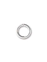 6mm Jump Ring Silver Plated Qty 144