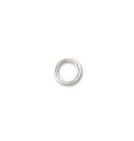 5mm Jump Ring 19ga Silver Plate Qty 144