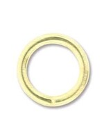 5mm Jump Ring 20ga Gold Plate Qty 24