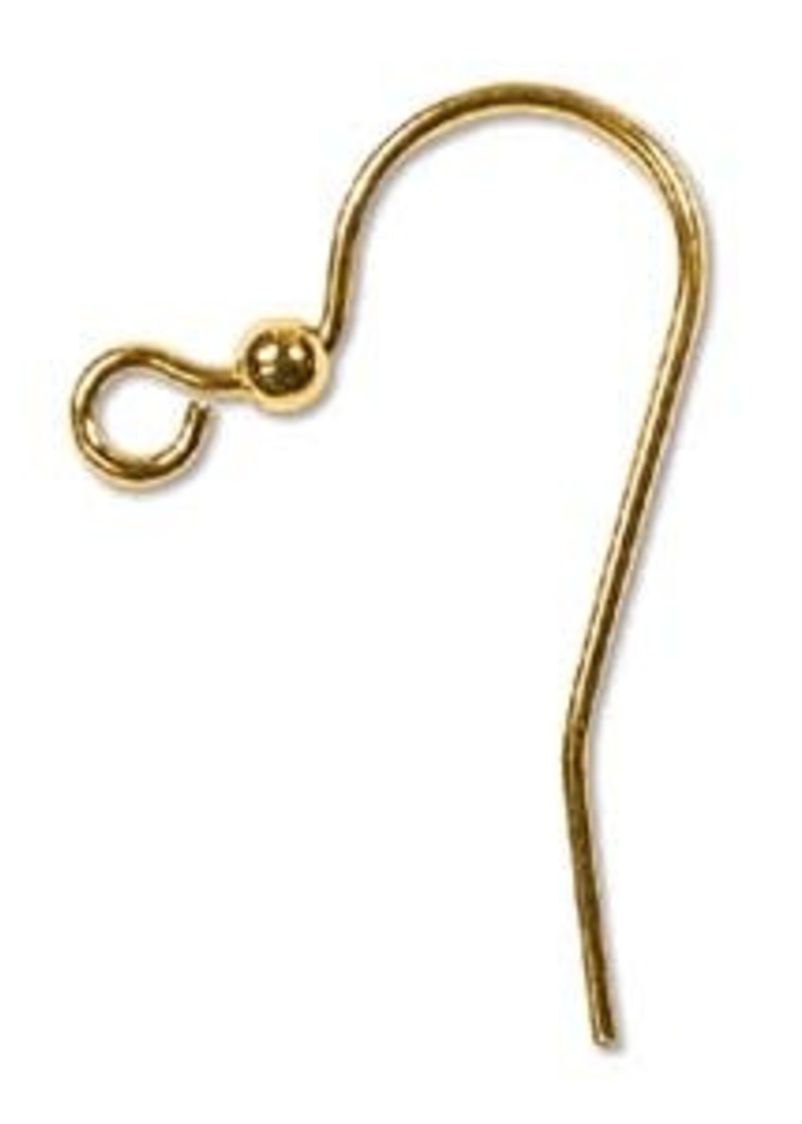 Ball Earwires Gold Plate Qty 144