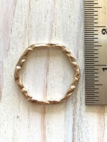 16mm Hexagon Hoop 14k GF ea