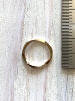 11mm Closed Ring Hammered 14k Gold Filled