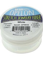 .7mm Opelon Wht Elastic Fiber 5m pkg