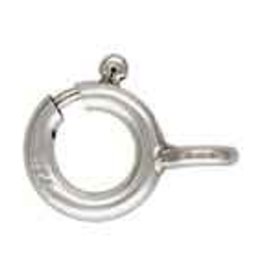 7mm Spring Clasp, Sterling Silver Qty 5