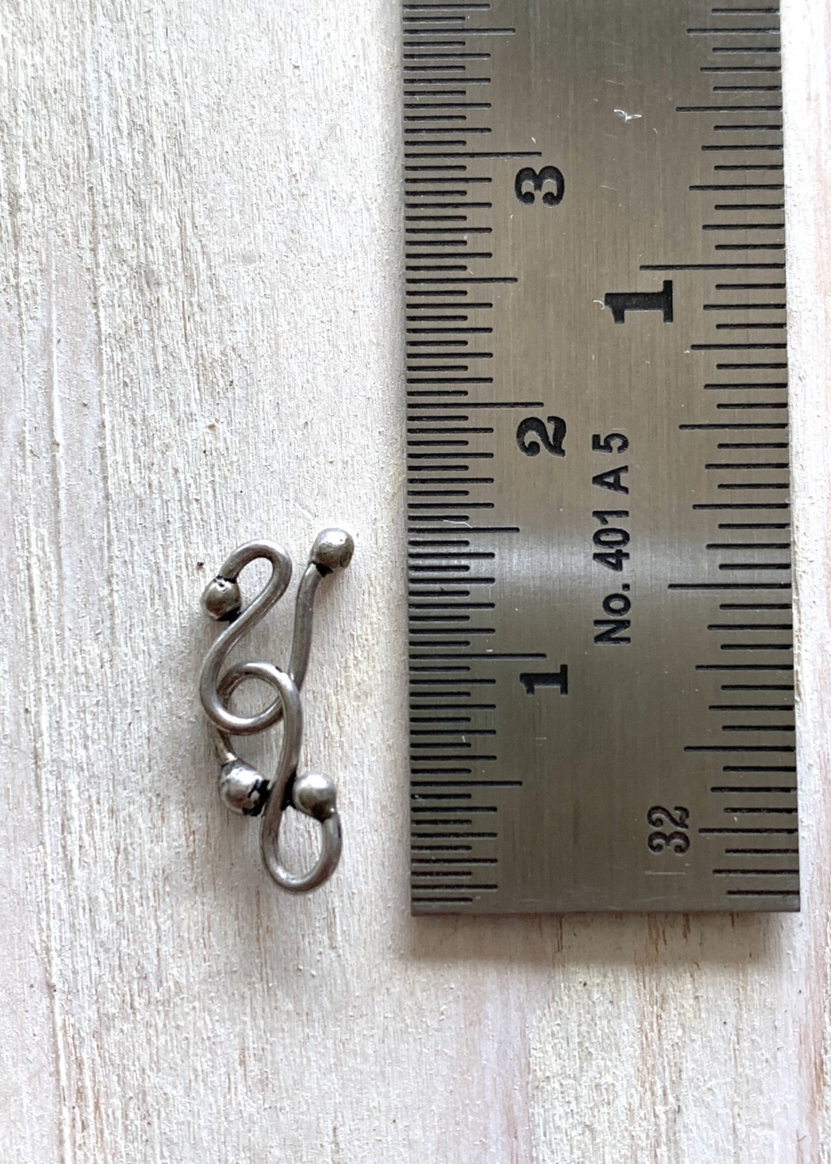 Hook Clasp Sterling Silver ea