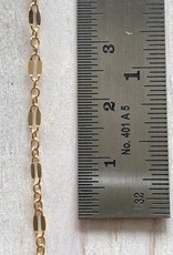 Coffee Bean Chain 14K Gold Filled Inch