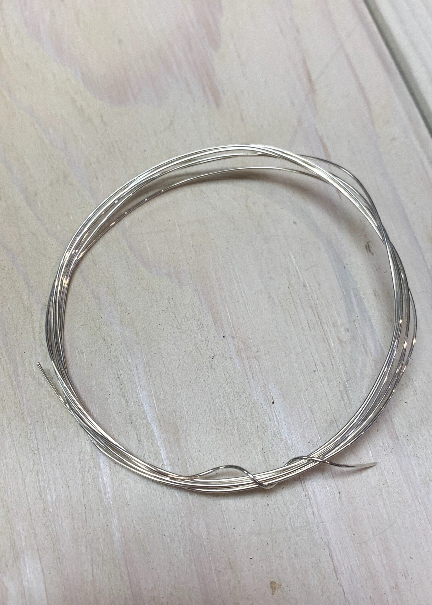 22ga Round Wire Sterling Silver 5ft