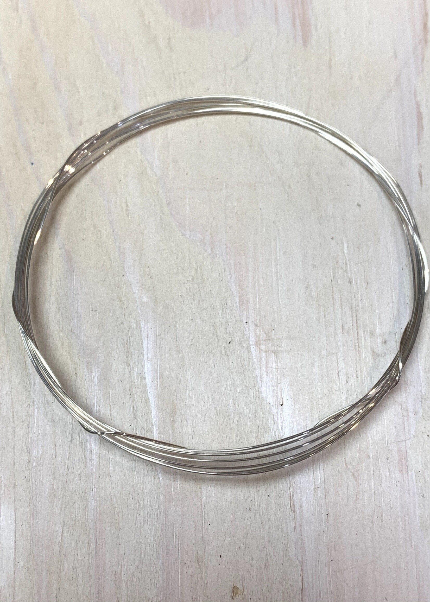 24ga Round Wire Sterling Silver 5ft