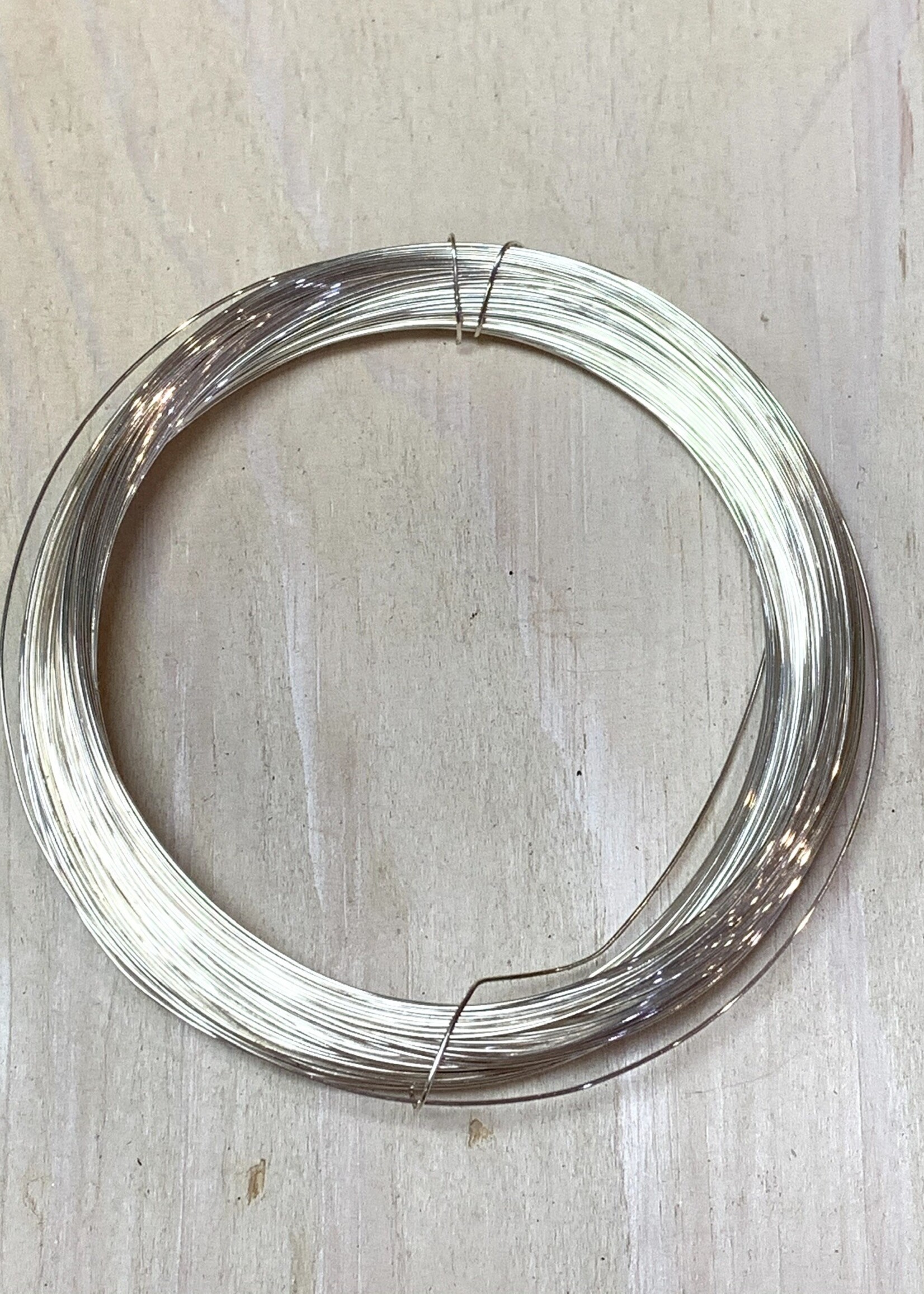 28ga Round Wire Sterling Silver 1oz DS