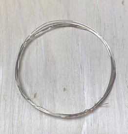 28ga Round Wire Sterling Silver 5ft