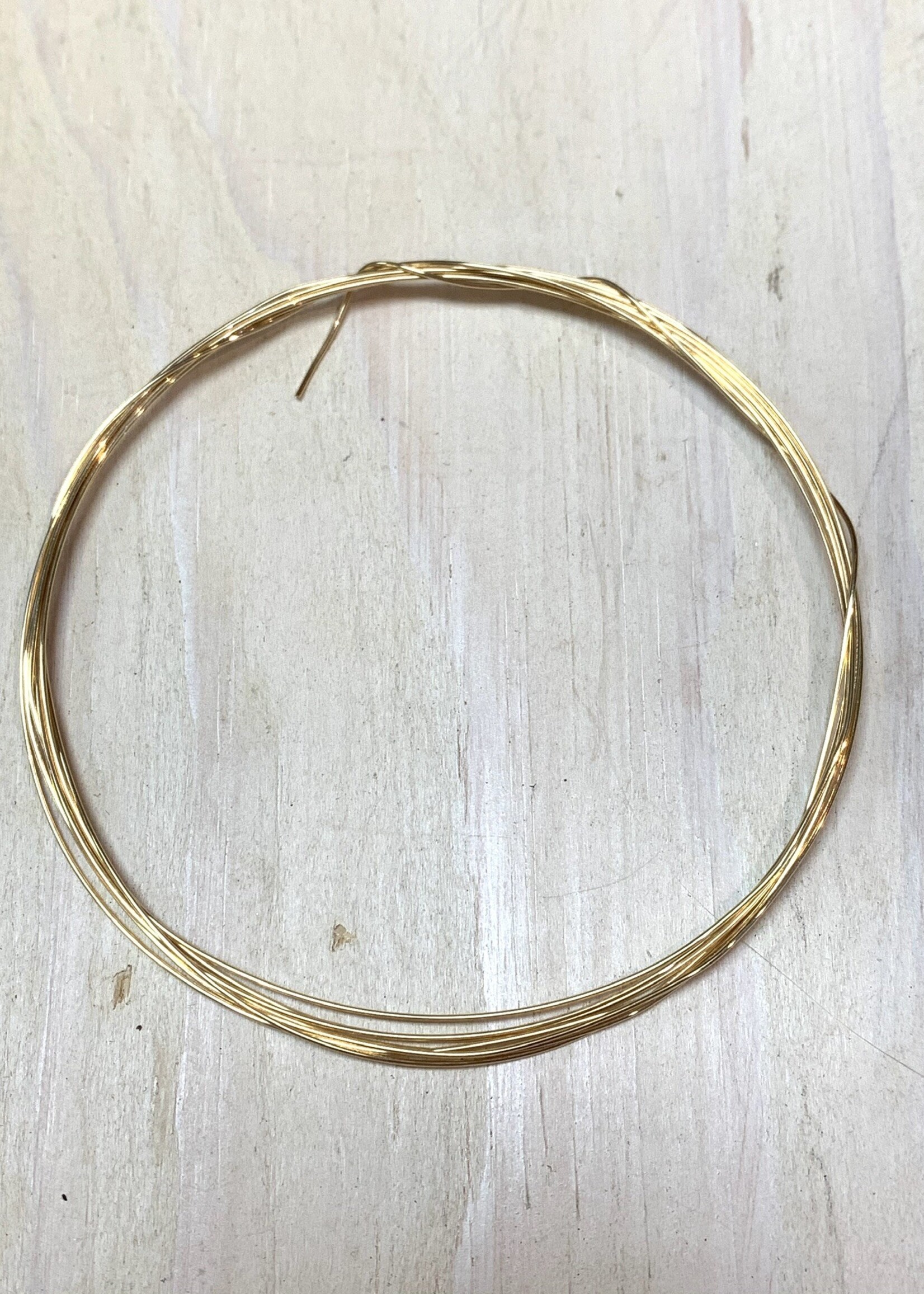 24ga Round Wire Gold Filled 5ft