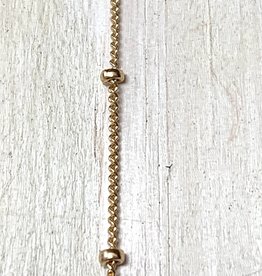 1mm Satellite Chain w/1.9mm Ball 14k Gold Filled Inch