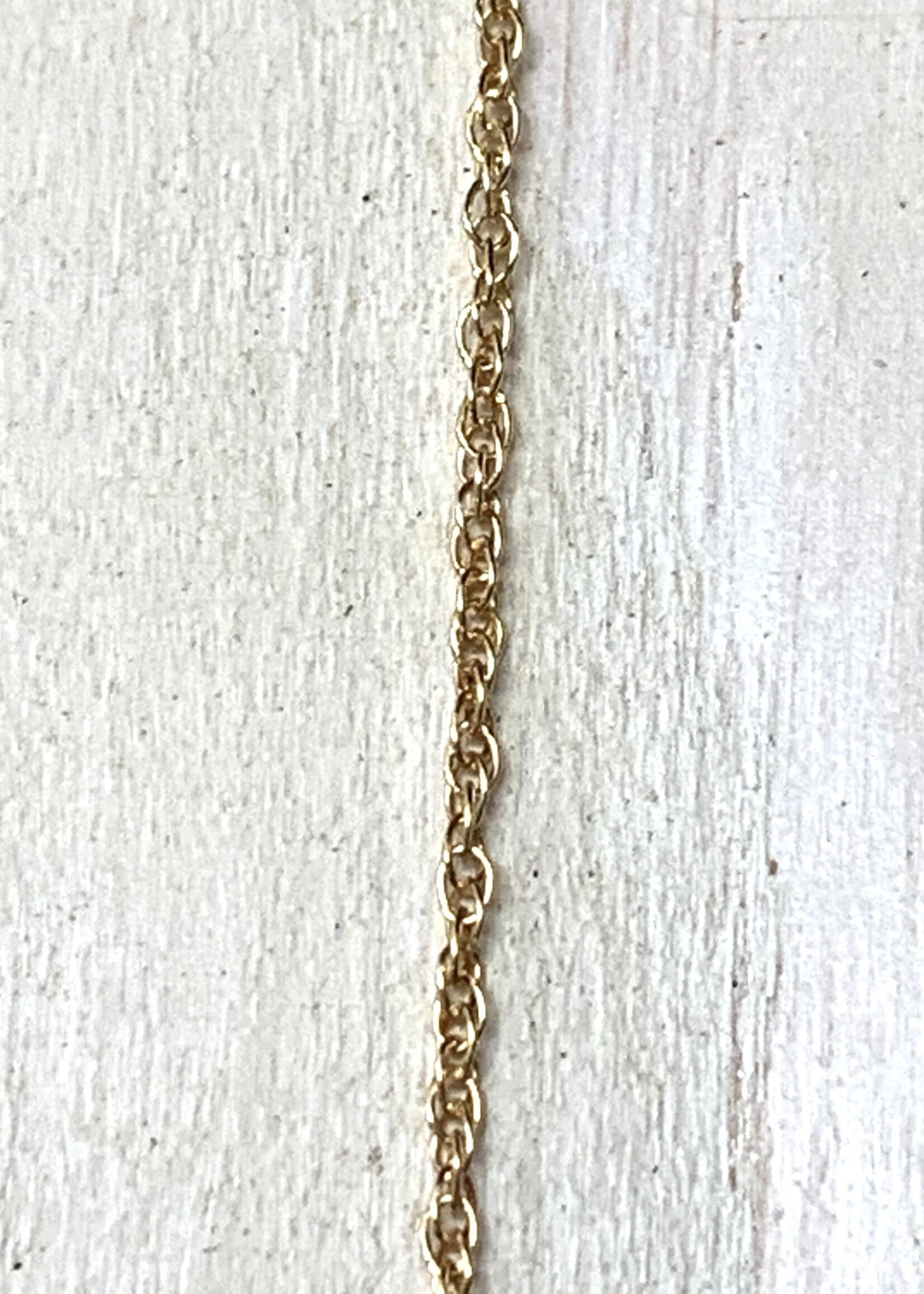 1.07mm Rope Chain 14k Gold Filled Inch