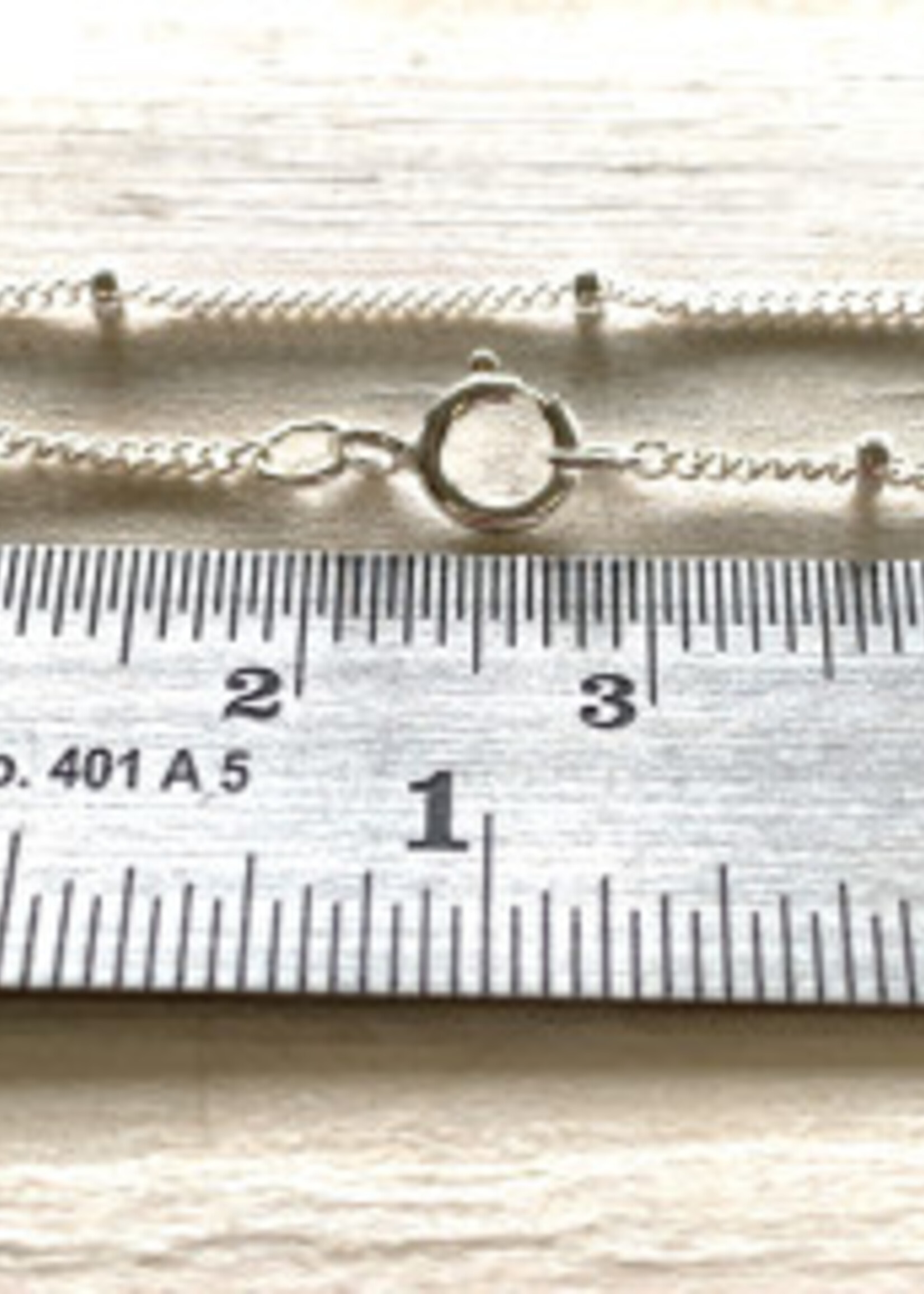 30" 1mm Satellite Chain w/1.9mm Ball Sterling Silver NL