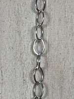 3x2mm Flat Cable Sterling Silver Inch