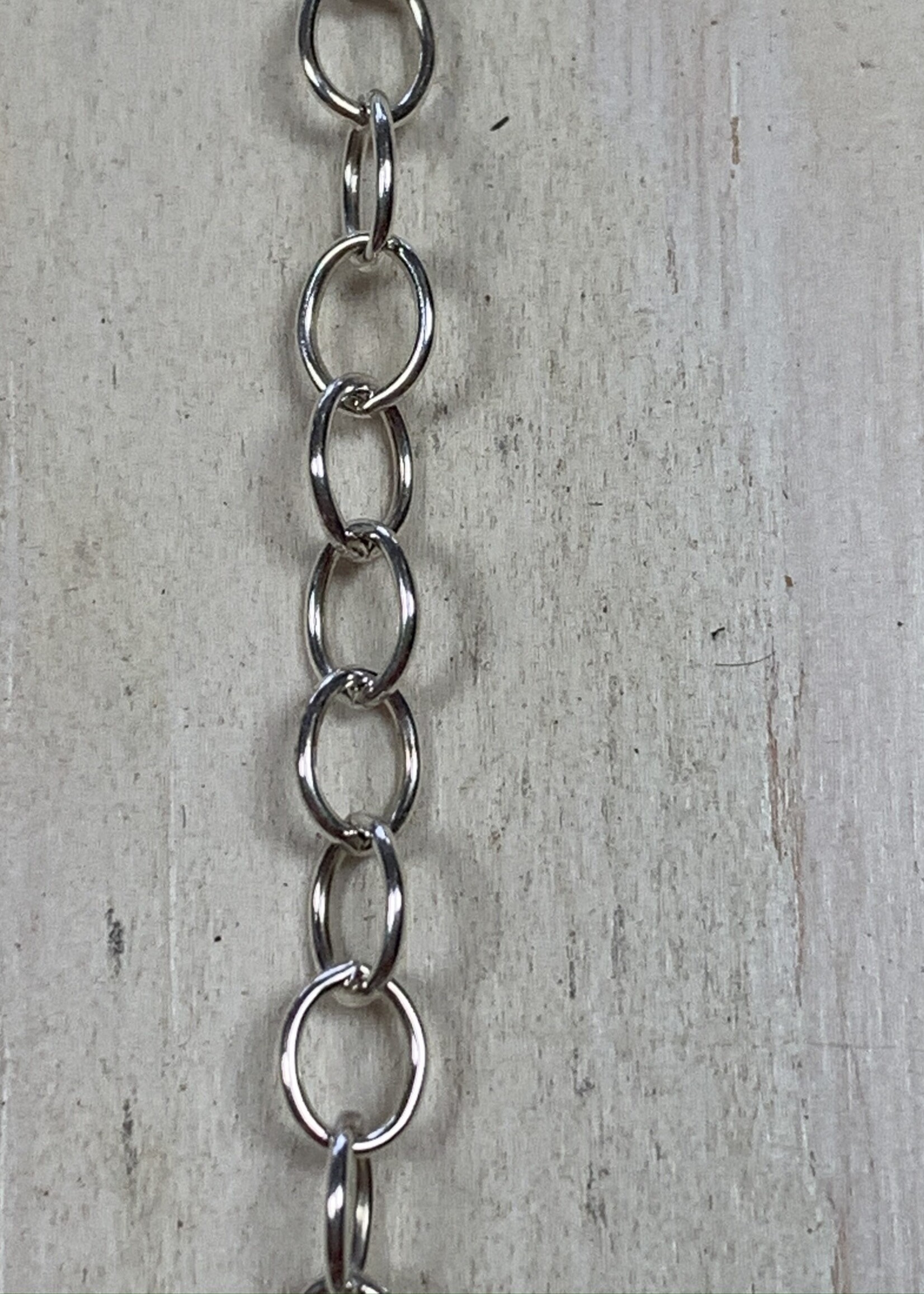 Cable Chain Sterling Silver Inch