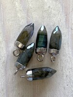 Gem Bullets Labradorite Silver