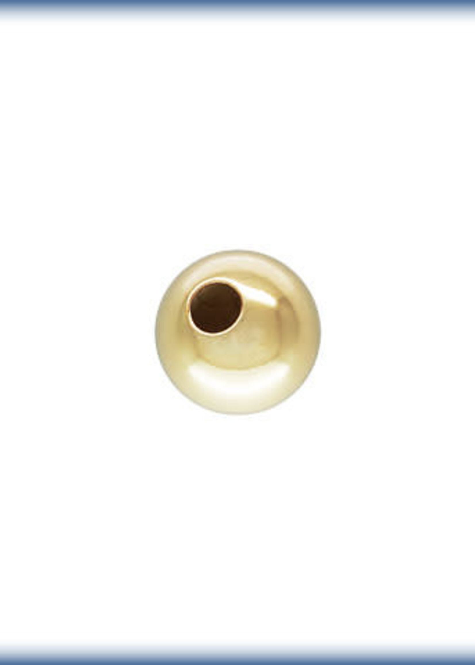 5mm Round Bead 14k Gold Filled Qty 6