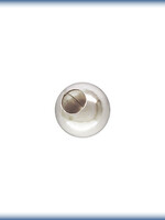 4mm Round Bead Sterling Silver Qty 10
