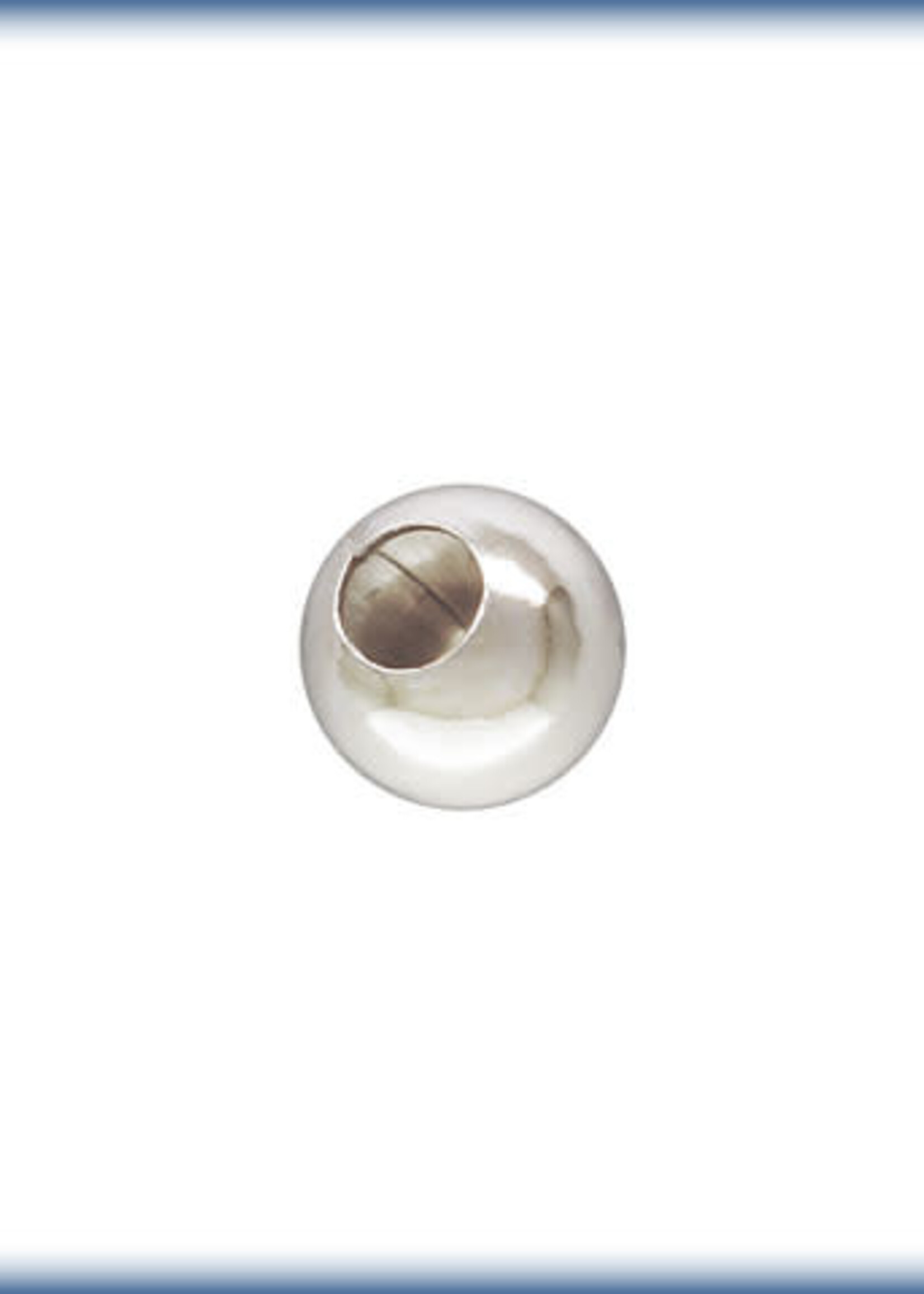 4mm Round Bead Sterling Silver Qty 12