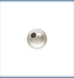 5mm Round Bead Sterling Silver Qty 10