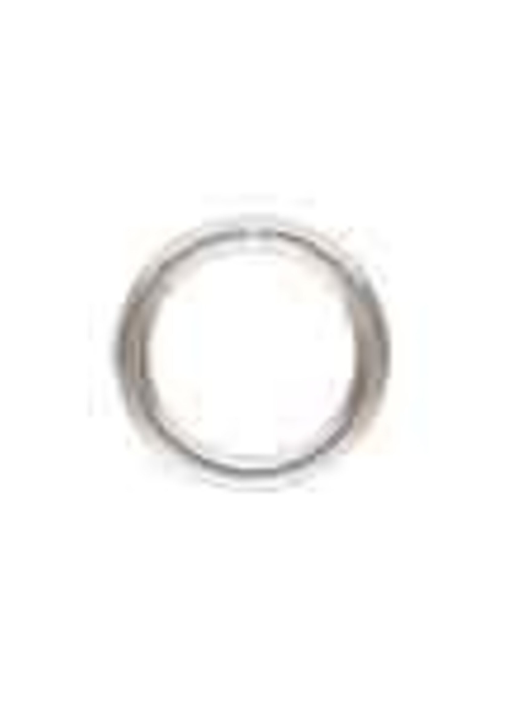 6mm Closed Ring 20ga Sterling Silver Qty 10