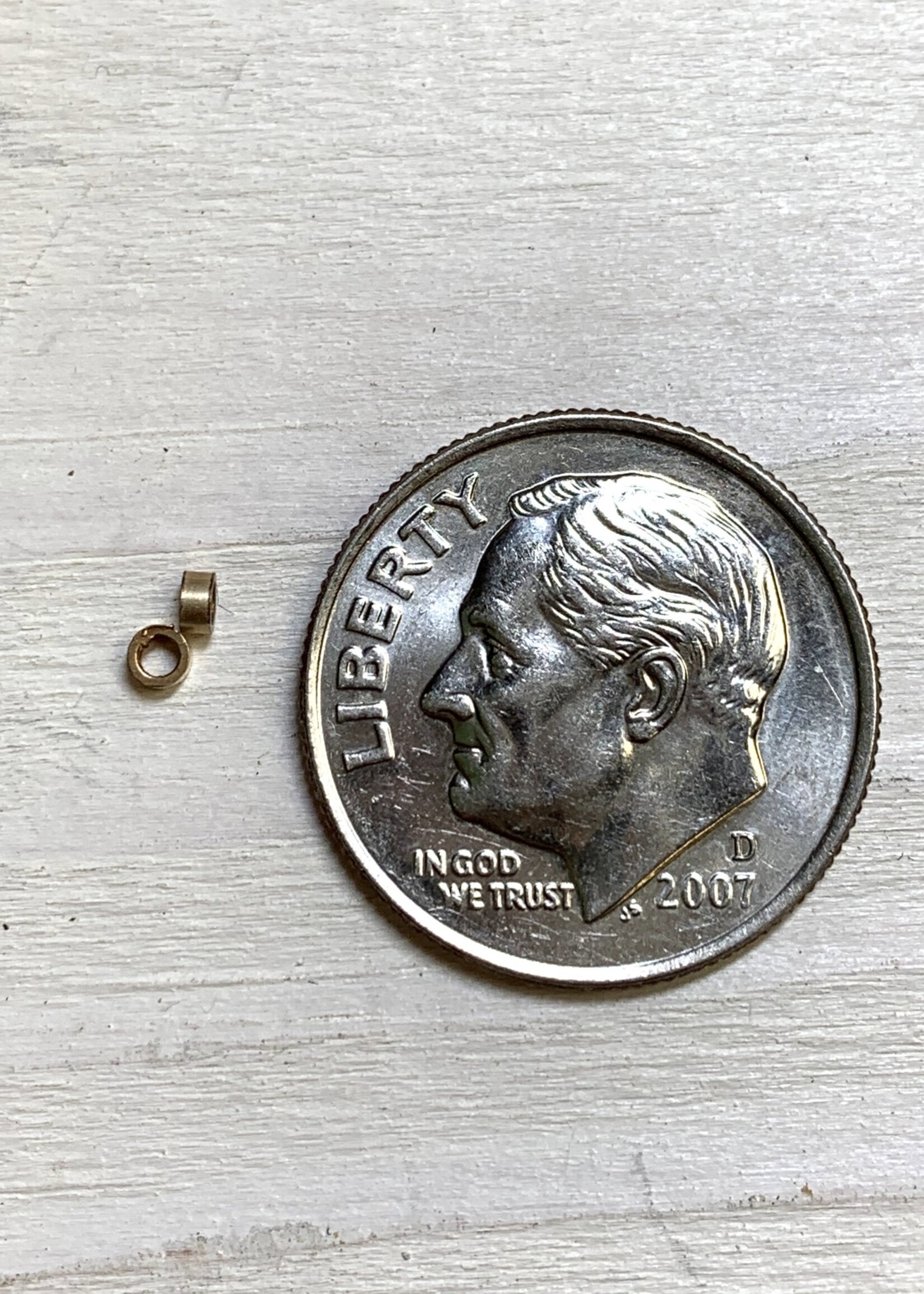 1x2 Crimp Tubes, 14k Gold Filled qty 25