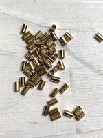 3x2mm Crimps, 14k Gold Filled Qty 25