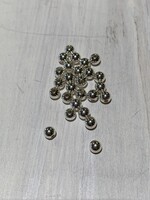 3mm Rounds Light Sterling Silver Qty 25