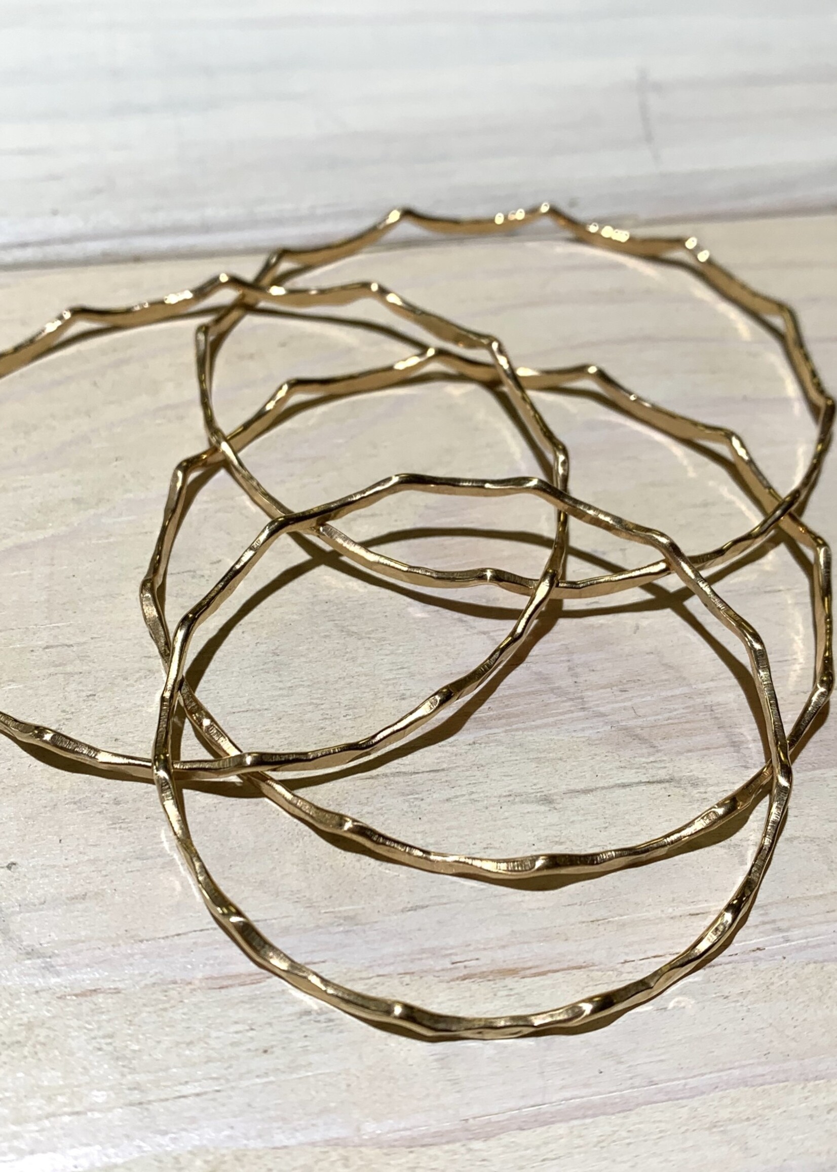 Bangle Mermaid 14ga Round Wire Gold Filled ea