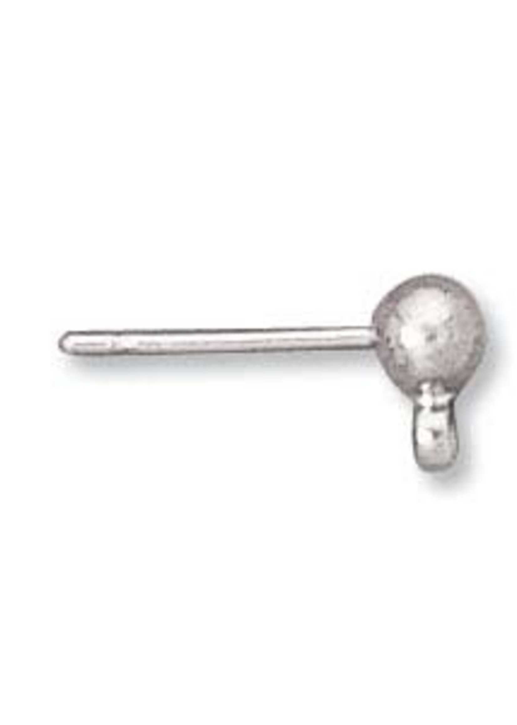 4mm Ball Post Stainles Steel Qty 12