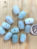 Carved Jade Barrel