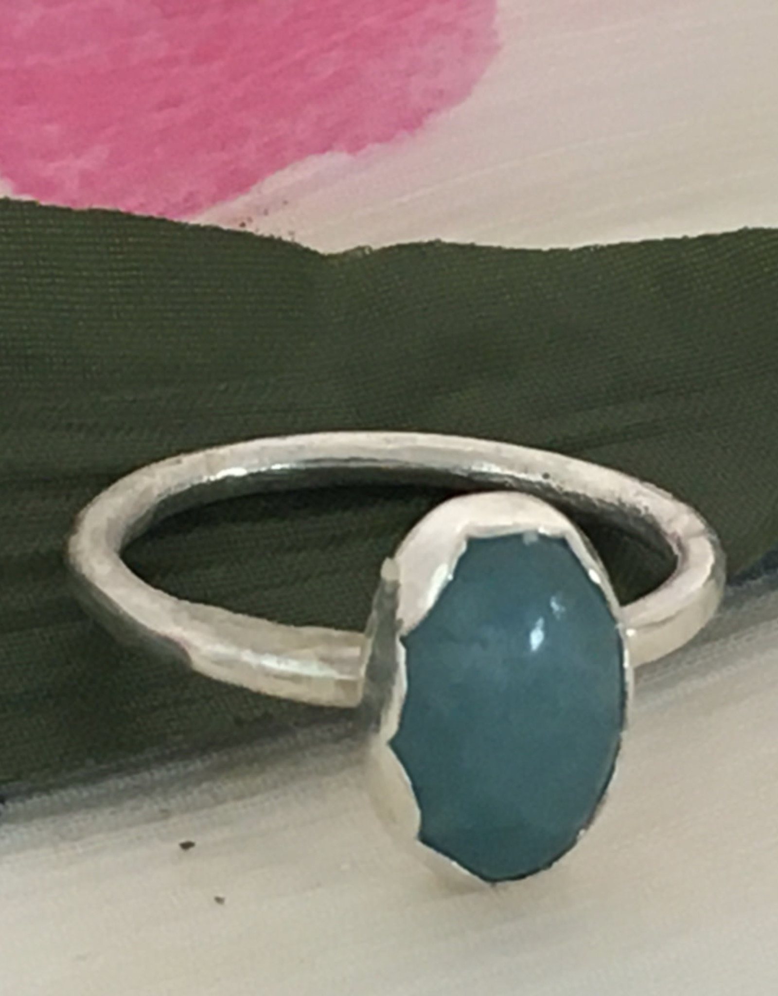 Bezel-Set Stone Ring