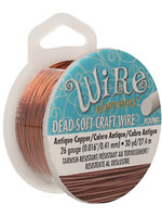 Craft  Wire 26ga. Antique Copper 30yd