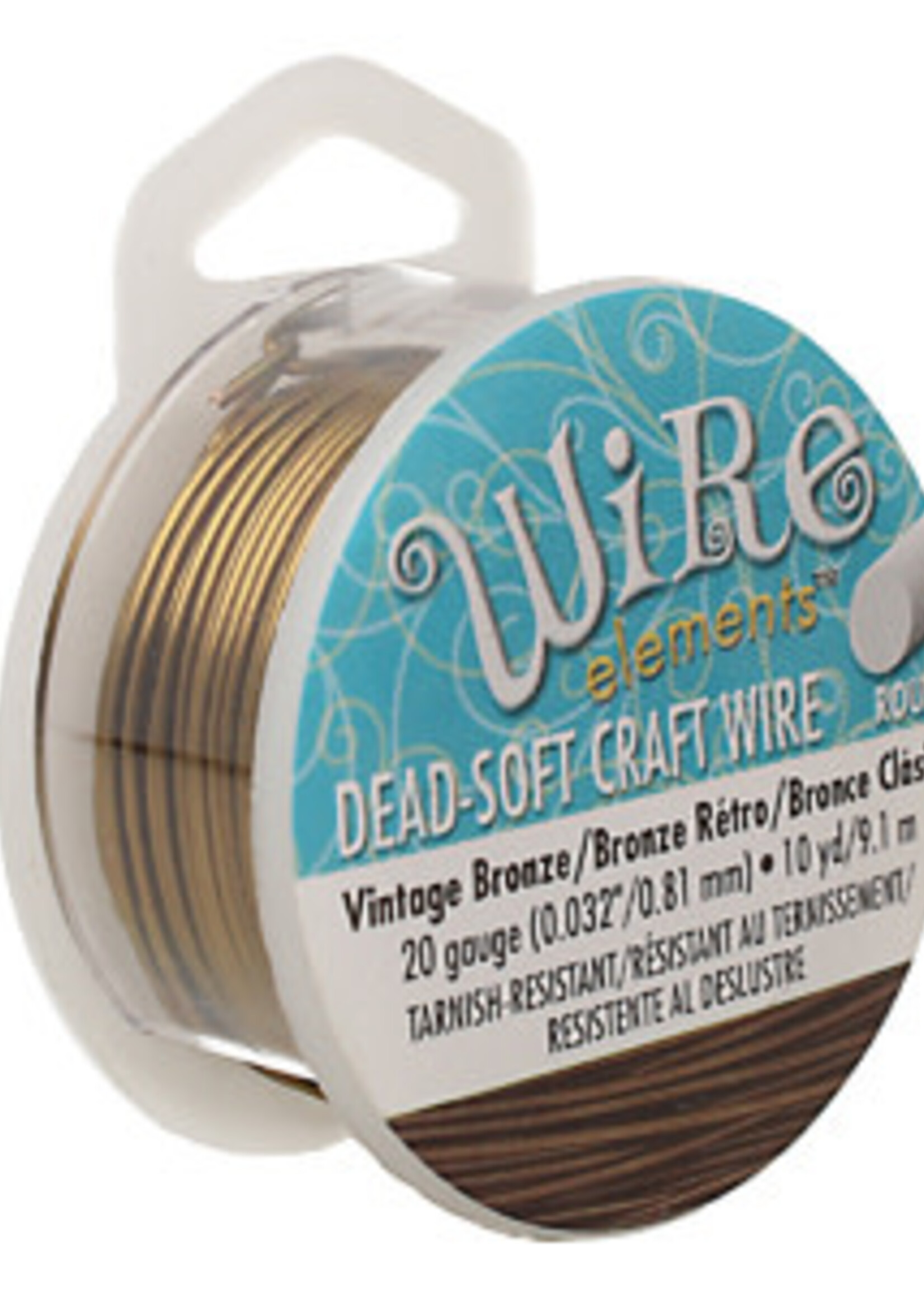 Craft Wire 20ga. Vintage Bronze 10yd