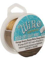 Craft  Wire 28ga. Vintage Bronze   40yd