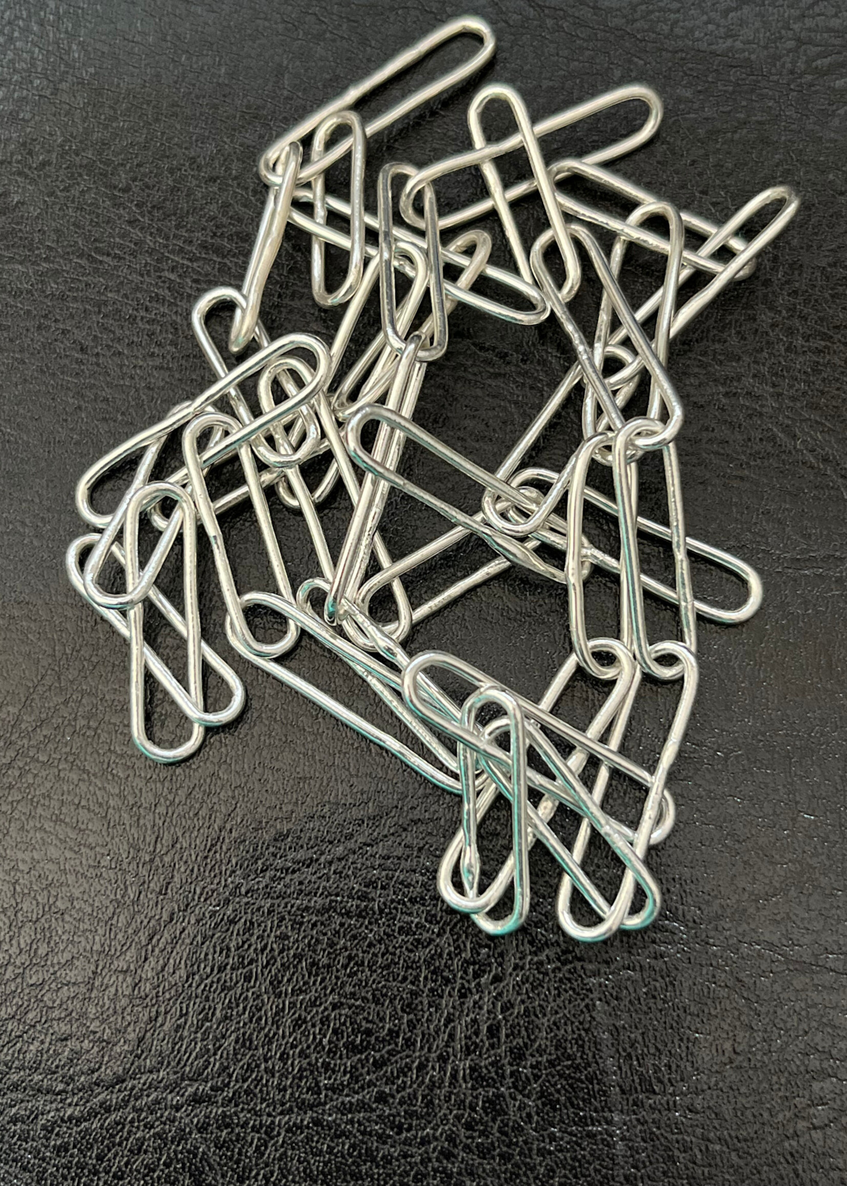 Intro to Fusing Fine Silver: Paper Clip Chain Necklace