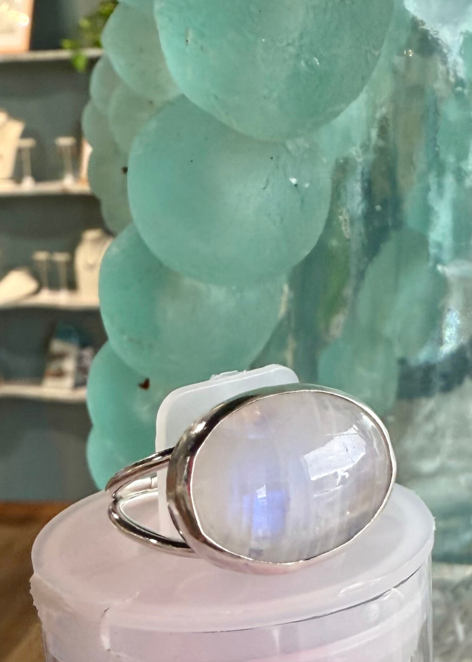 Bezel-Set Stone Ring May 3rd
