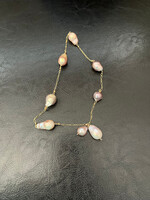 Wire Wrapped Baroque Pearl Necklace June 7th