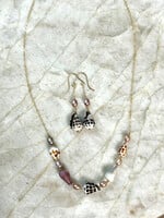 Shell & Pearl Earrings & Necklace Sunday May 3rd